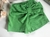 Short-saia laço.