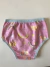 Calcinha Infantil-Caracóis-Lavanda.