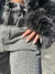 Jean con Brillos Gris - comprar online