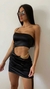 Vestido de Saten Black Cadenas