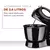 Batedeira Prática, Mondial, Preto, 400W - loja online