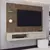 Painel para TV até 65 Polegadas 183 x 109 Cm Estoril Mocaccino Off White - ClickLar