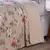 Kit Colcha Jasmim Casal Dupla Face Cobre Leito Estampado - loja online