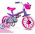 Bicicleta Bike Aro 12 Violet 3 Com Rodas De Treinamento - comprar online