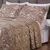 Kit Colcha Jasmim Casal Dupla Face Cobre Leito Estampado - loja online