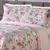 Imagem do Kit Colcha Jasmim Casal Dupla Face Cobre Leito Estampado