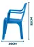 Mesinha Com Cadeiras Kids Para Atividades Azul Prática MOR - comprar online