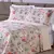 Kit Colcha Jasmim Casal Dupla Face Cobre Leito Estampado