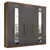 Guarda Roupa Casal Master New 8.4 8 Portas com Espelho - Santos Andirá - comprar online