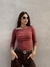 BURGUNDY SHIRT - tienda online