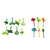 Kit 34 Pcs Garfinhos Olhinhos Dinossauro Divertidos Escolar na internet