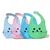 Babador De Silicone Bebê Impermeável Migalha Infantil Unisex