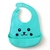 Babador De Silicone Bebê Impermeável Migalha Infantil Unisex - loja online