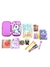 Kit Papelaria Criativa Fofa Caderno Estojo Caneta 23 Itens