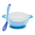 Tigela Bowl Tampa Ventosa E Colher Sensor Infantil Bebê