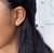 Brinco Ear cuff meia lua - Fino Toque pratas
