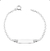 pulseira infantil plaquinha - comprar online
