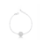 Pulseira pizza cravejada