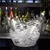 Champanheira 8L Transparente e Degrade - loja online