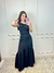 Conjunto Cropped Um Ombro Só com Laço Removível + Saia Midi com Abertura Frontal na internet