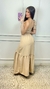Conjunto Cropped Um Ombro Só com Laço Removível + Saia Midi com Abertura Frontal - comprar online
