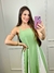 Vestido Longo Fluído Bicolor com Bojo - comprar online