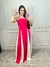 Imagem do Vestido Longo Fluído Bicolor com Bojo