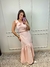 Conjunto Cropped Um Ombro Só com Laço Removível + Saia Midi com Abertura Frontal - Flor de Lótus Store | Moda Feminina - Envio para todo Brasil
