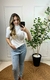 Blusa Gola Alta em Tricô Leve
