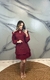 Vestido Curto Babado