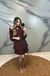 Vestido Curto Babado na internet