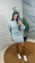 Conjunto Blusa + Saia Tricot na internet