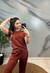 Conjunto Blusa + Calça Moletinho Listrado - comprar online