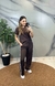 Imagem do Conjunto Blusa + Calça Moletinho Listrado