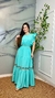Vestido Longo Babado