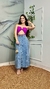 Saia Jeans Botões