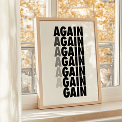 again - comprar online