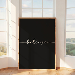believe black - comprar online