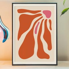 Flor Cuadrada naranja - comprar online