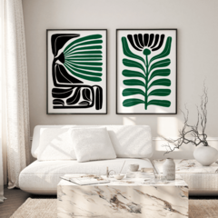 set de 2 cuadros flor nativa - comprar online