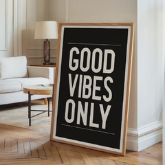 GOOD VIBES black - comprar online