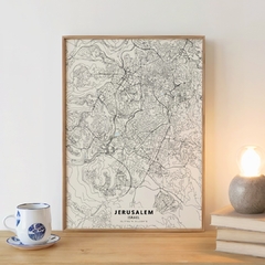 JERUSALEM MAP - comprar online