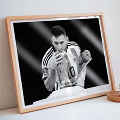 messi besando la copa - comprar online