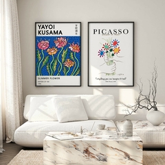 set de 2 cuadros Art Flower - comprar online