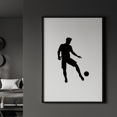 silueta futbol - comprar online