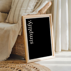 simplify black - comprar online