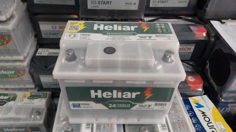 BATERIA HELIAR F60DD VW FIAT CHEVROLET PEUGEOT CITROEN