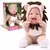 Boneca Baby Menina Bebe Infantil Zebra Girafa Leão Babilina