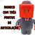 MINI BONECO VINIL ARTICULADO - KADU - TURMA DO PROBLEMS - comprar online