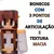 Boneca da Duda - MINECRAFT de espuma - Prado Costa Brinquedos